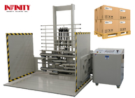 Máquina de ensaio de carga de compressão de compressão de embalagem de 400-3000 libras com acionamento hidráulico