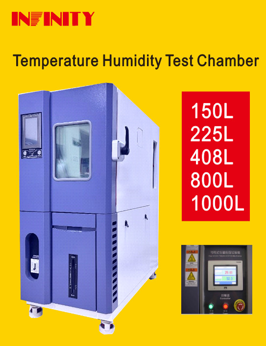 Câmara de ensaio de humidade de baixa e alta temperatura programável com GB5170.2.3.5.6-95 Normas