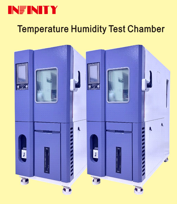 Câmara de ensaio de umidade a temperatura constante programável 20%R.H ≈ 98%R.H Controle de umidade
