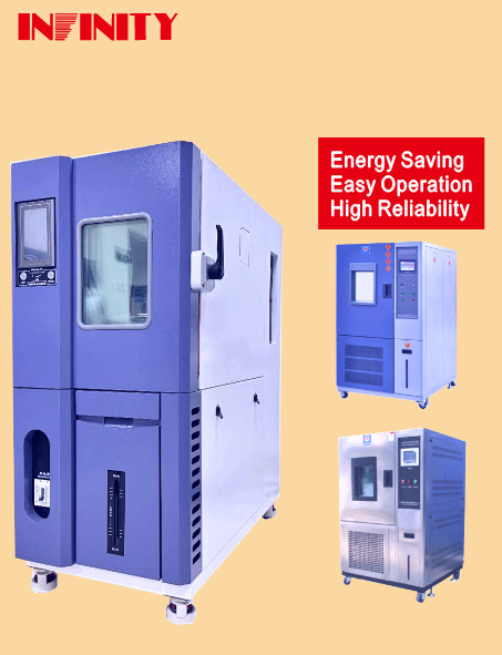 Câmara de ensaio de temperatura e umidade constante de energia de controlo PID com operação fácil