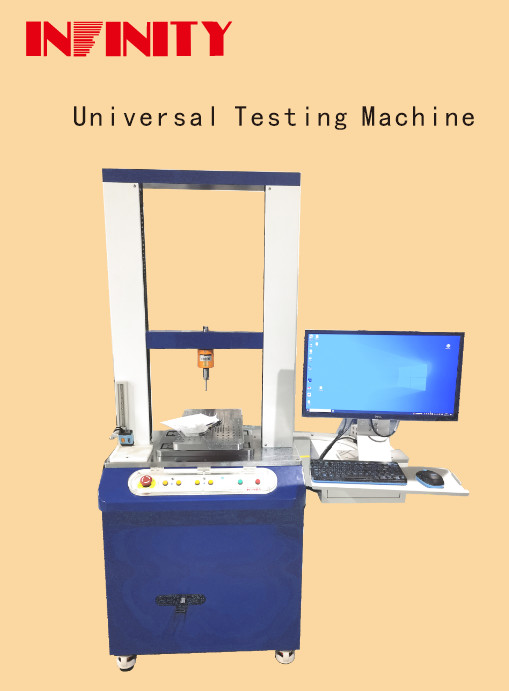 Máquina de ensaio universal mecânica de largura efetiva de 420 mm para ensaios de resistência à tração