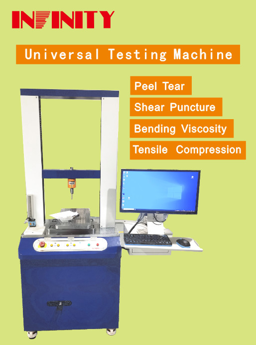 Máquina de ensaio universal de largura efetiva de 420 mm para um funcionamento suave