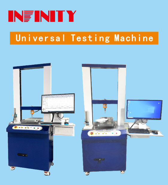 Máquina de ensaio universal de largura efetiva de 420 mm para medição do valor da velocidade e da força