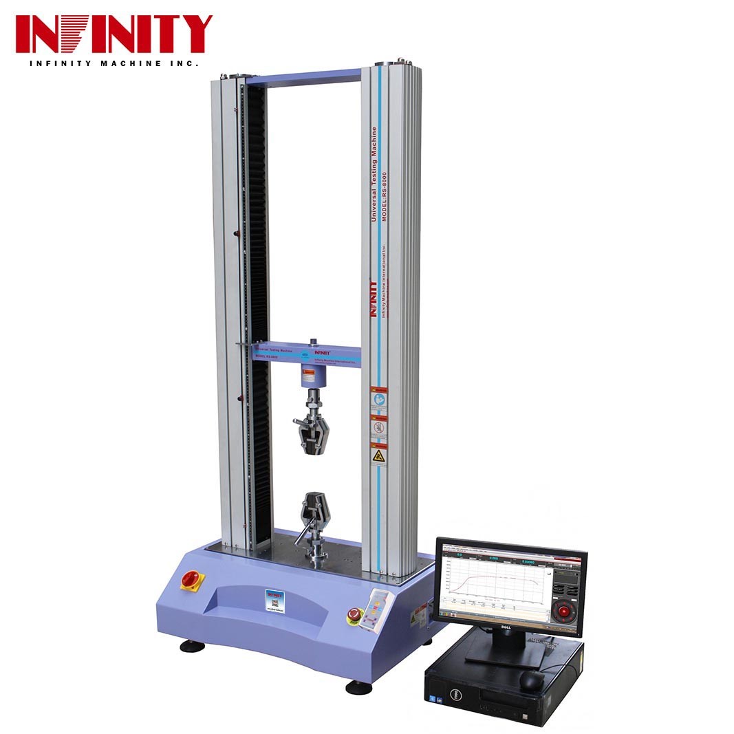Máquina de ensaio universal eletrônica de alta precisão 0,001 ~ 500 mm/min Velocidade de ensaio sem cores