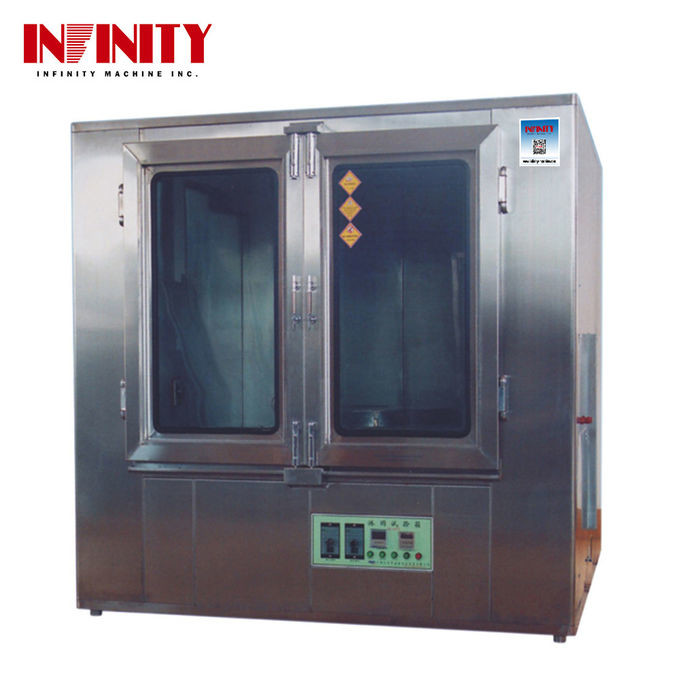 IEC60529 2013 IPX1 IPX2 Máquina de ensaio impermeável a gotas de chuva ¢0,4 mm AC220V 50Hz 5A