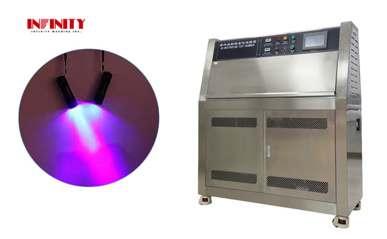 ASTM D4329 D499 D4587 D5208 G154 G53 Gabinete de ensaio de forno com comprimento de onda UV 315-400 nm