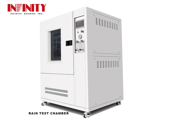 7 polegadas tela sensível ao toque câmara de teste de chuva controle PLC IPX1 ~ 4 teste de grau impermeável