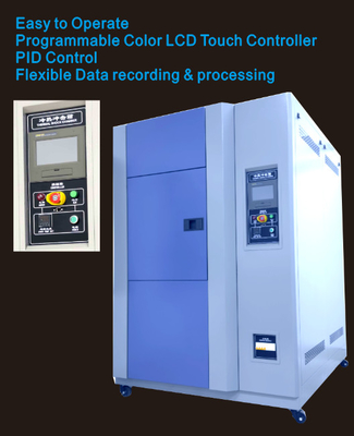 Teste de uniformidade de temperatura Câmara de ensaio de choque térmico para -55°C-150°C