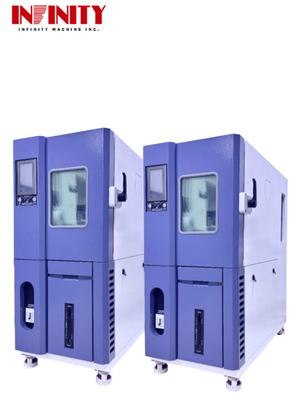 Câmara de ensaio de alta e baixa temperatura de humidade programável Faixa de temperatura -20 °C ± 150 °C