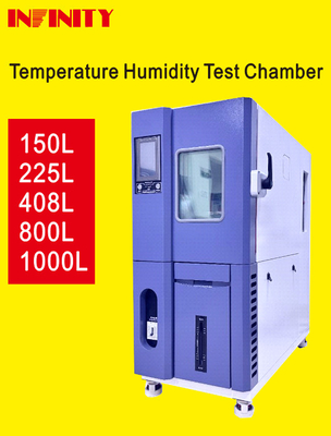 Área de controlo de umidade de 20%R.H ≈ 98%R.H Câmara de ensaio de umidade a temperatura constante