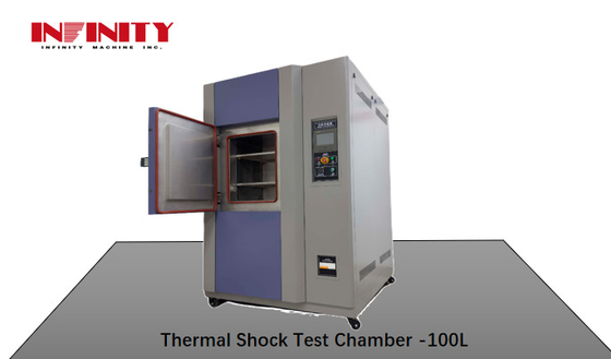 Câmara de ensaio de choque de ciclo térmico programável Temperatura Tempo de recuperação Dentro de 5 min