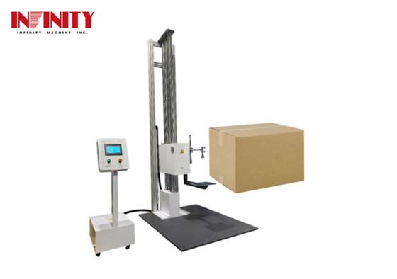 Máquina de ensaio de embalagem de 500 kg para 4 lados e cantos Dimensão 1400*1500*2250mm
