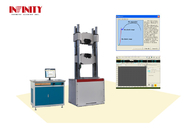 Espaço de tração máximo 1000 mm Máquina de ensaio universal hidráulica para espessura de fixação de amostras planas 0-60 mm