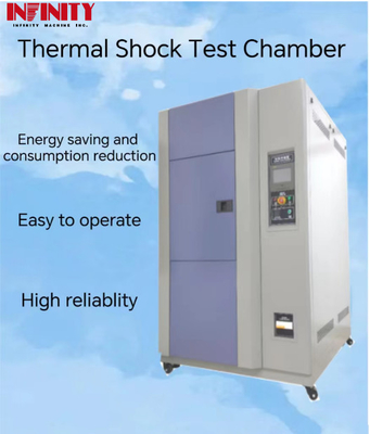 Variações de temperatura Câmara de ensaio de impacto a quente e a frio com compressor Bitzer semi-compacto
