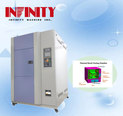 Câmara de ensaio de impacto a altas e baixas temperaturas refrigerada a ar para os ensaios de laboratório GB/T2423.2-2001