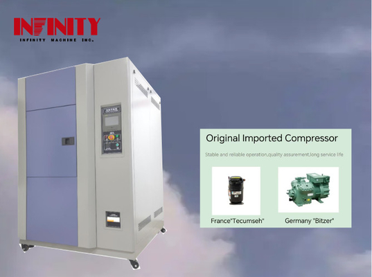 Teste de mudança rápida de temperatura das chapas de aço carbono para as normas GJB150.5-86 e GJB360.7-87