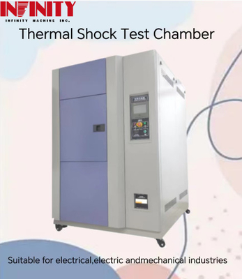 Câmara de ensaio de impacto a quente e frio de alta fiabilidade 500x400x400 mm para dados experimentais