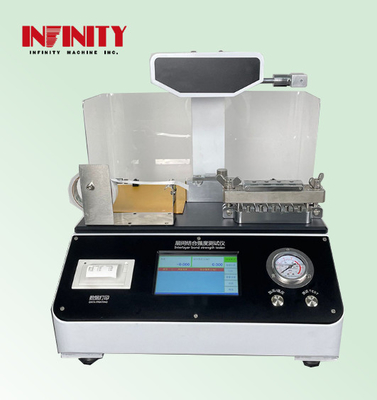 3Máquina de ensaio universal com ecrã LCD de 2 polegadas 70 kg Capacidade da amostra Força de retenção 0-400N Ajustável
