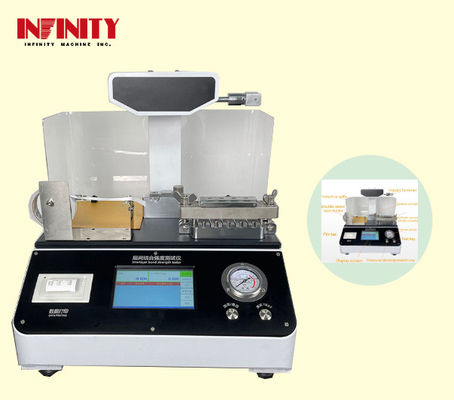 Erro de indicação preciso ± 1J / M2 Máquina de ensaio universal em 500m × 400cm × 650mm Tamanho
