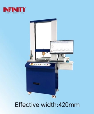 Máquina de ensaio de empurrão e puxação para materiais 1167x700x1770mm Tamanho do anfitrião 500Kg Capacidade do sensor de valor de força