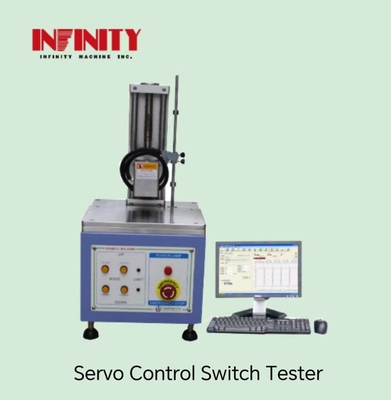 Testador de interruptor de comando por servo com curso de ensaio de 100 mm e alimentação AC220V 5A