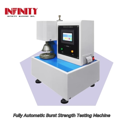 Máquina de ensaio de resistência à explosão totalmente automática a motor antivibração de precisão para 0-60 kg/cm2 de capacidade