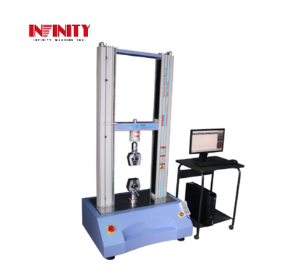 máquina de testes universal eletrônica do servocontrol 10KN para o metal do laboratório/o teste fio de aço