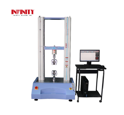 máquina de testes universal eletrônica do servocontrol 10KN para o metal do laboratório/o teste fio de aço