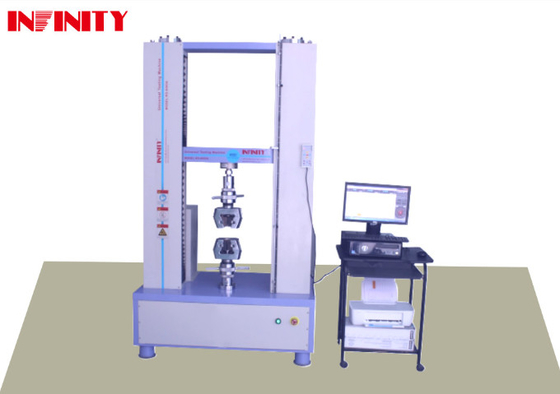Máquina de ensaio de tração de 100 kn de capacidade para ensaio de resistência a curvas de tempo 300 mm/min