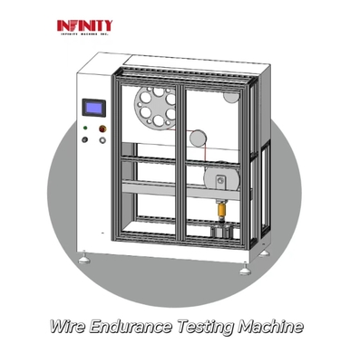 Máquina de teste de resistência de fio de alcance de sensores de 1000 kg com edição de programa simples e função de detecção de continuidade