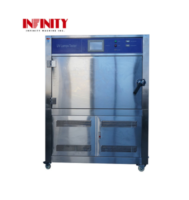 ASTM D4329 Máquina de ensaio de envelhecimento acelerado com lâmpada UV 100L RT+10°C ∼70°C 90%RH ∼98%RH