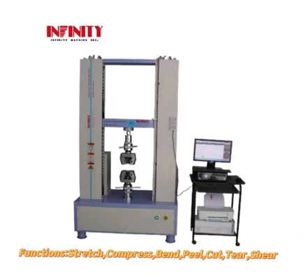 Máquina de ensaio universal controlada por servo para ensaio de flexão por compressão por tração