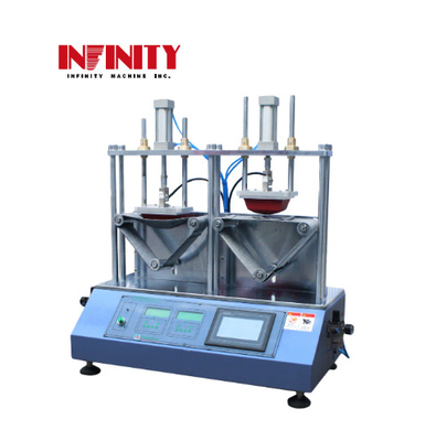 Máquina de ensaio de resistência à compressão de tração macia 2 estações SMC componente estimar a função anti-pressa de móvel