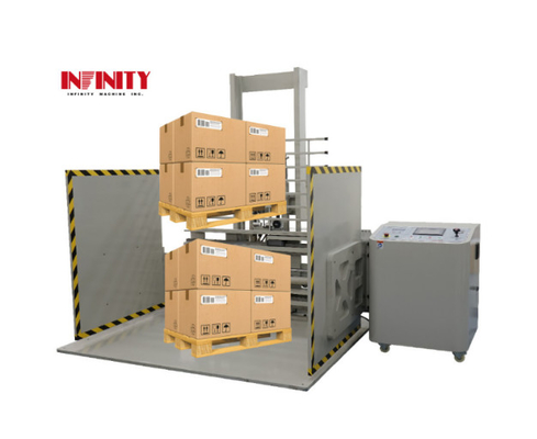 1800 × 1800 mm Equipamento de ensaio de compressão de largura da placa base para fonte de alimentação de 380 V/50 Hz