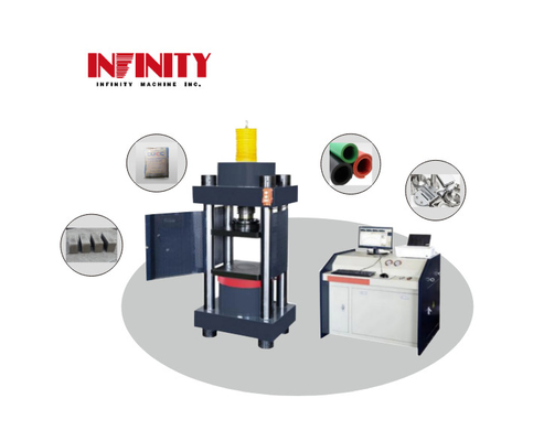 Máquina de ensaio de compressão micro-electro-hidráulica servo-hidráulica de circuito fechado digital completo para carga e manutenção de carga igual