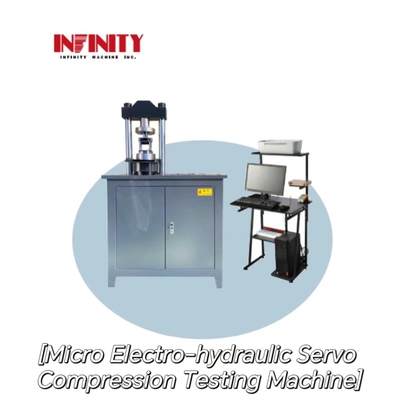 Máquina de ensaio de resistência à compressão por servo 300KN