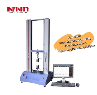 Máquina de ensaio universal de comando por servo multifunção Teste de fadiga por compressão de tração