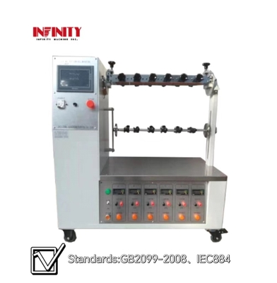 Fácil de operar Máquina de ensaio de flexão do plugue Ângulo de flexão 1~180° Ajustável