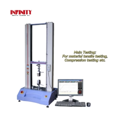 Máquina de ensaio universal multifuncional de 10KN controlada por servo para ensaio de materiais