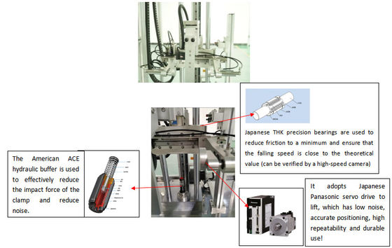 IEC 60068-2-31/32 Máquina de ensaio de queda direcional para dispositivos móveis Smartphone Tablet Laptop