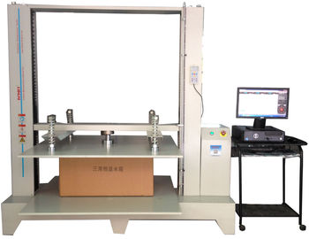 Verificador da compressão do servocontrol do equipamento de testes do pacote da caixa do favo de mel para a caixa de papel