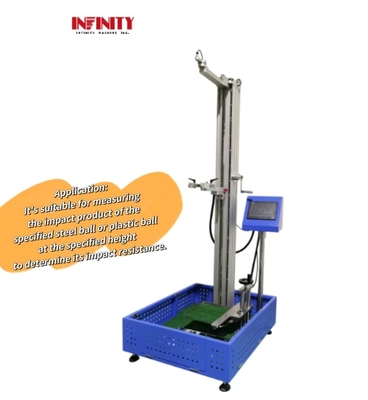 Máquina automática de ensaio de impacto de esferas de aço de precisão para ensaio de impacto de plásticos