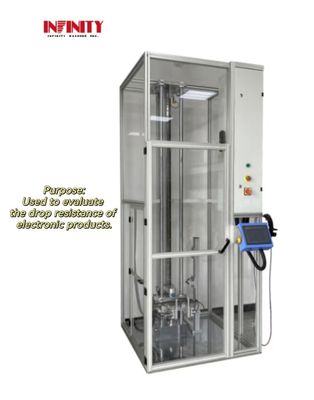 Máquina de ensaio de queda direcional de dispositivos móveis Teste de queda livre IEC 60068-2-31 IEC 60068-2-32