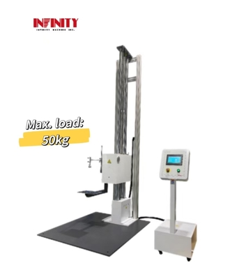 Máquina de ensaio de descarga de cartão para carga de ensaio de descarga de cartão 50 kg