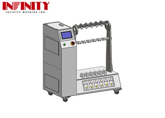 IEC 60884-1:2022 Máquina de ensaio de flexão de cabo flexível padrão com ângulo de flexão ajustável 1~180°