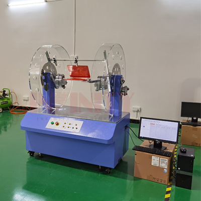 Máquina de ensaio de eixo totalmente automática a 360 graus 50kgf 100kgf Máquina de ensaio de eixo de eixo de computador portátil LCD para laboratório