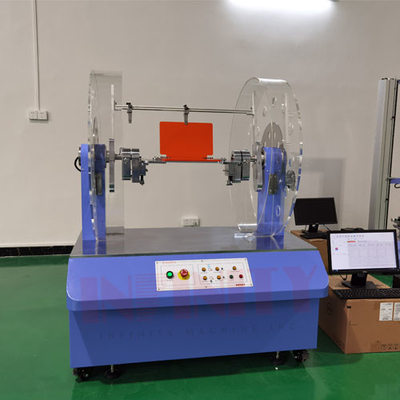 Máquina de ensaio de eixo totalmente automática a 360 graus 50kgf 100kgf Máquina de ensaio de eixo de eixo de computador portátil LCD para laboratório