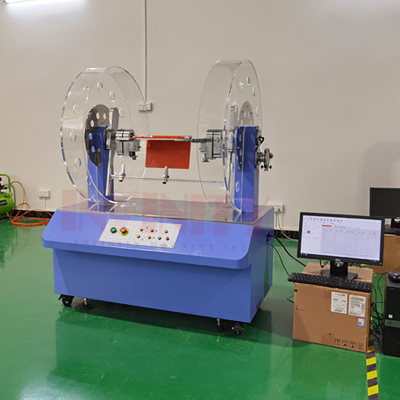 Máquina de ensaio de eixo totalmente automática a 360 graus 50kgf 100kgf Máquina de ensaio de eixo de eixo de computador portátil LCD para laboratório