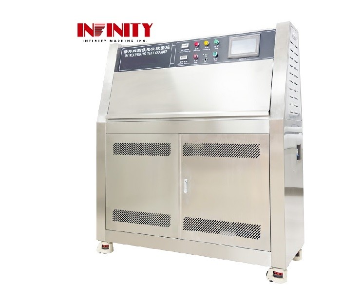 Câmara de ensaio de intemperatureza UV de alta e baixa temperatura Região de irradiação eficaz 900 × 210 mm