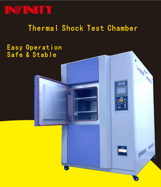 Câmara de ensaio de choque térmico de redução do consumo -40°C-150°C IE31 80L